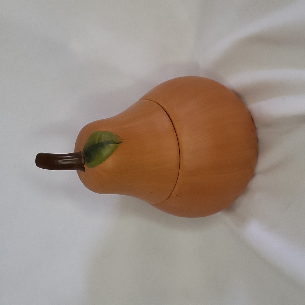 Pear Jar Oreck Brand 6" Brown Fruit Shaped Jar Good used condition
